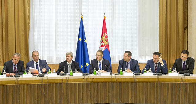 Министар Стефановић се састaо са делегацијом Парламентарног одбора за стабилизацију и придруживање