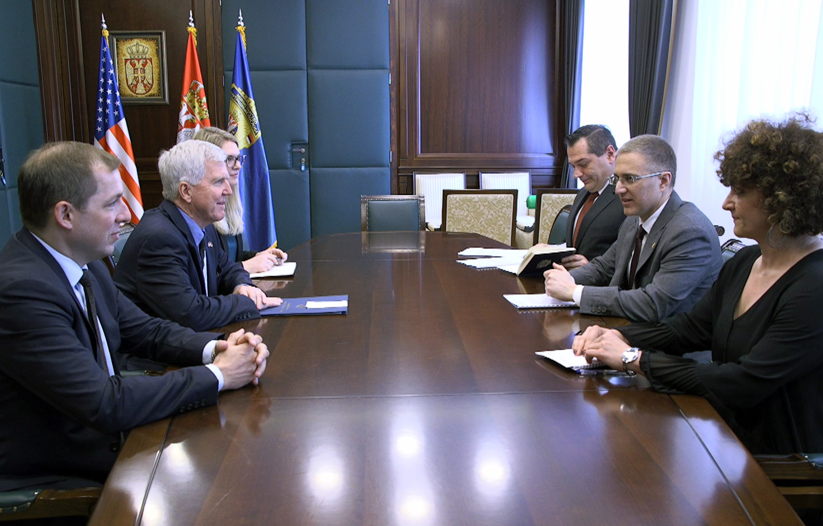 Министар Стефановић разговарао са Кајлом Скотом о наставку сарадње двеју земаља у области унутрашњих послова