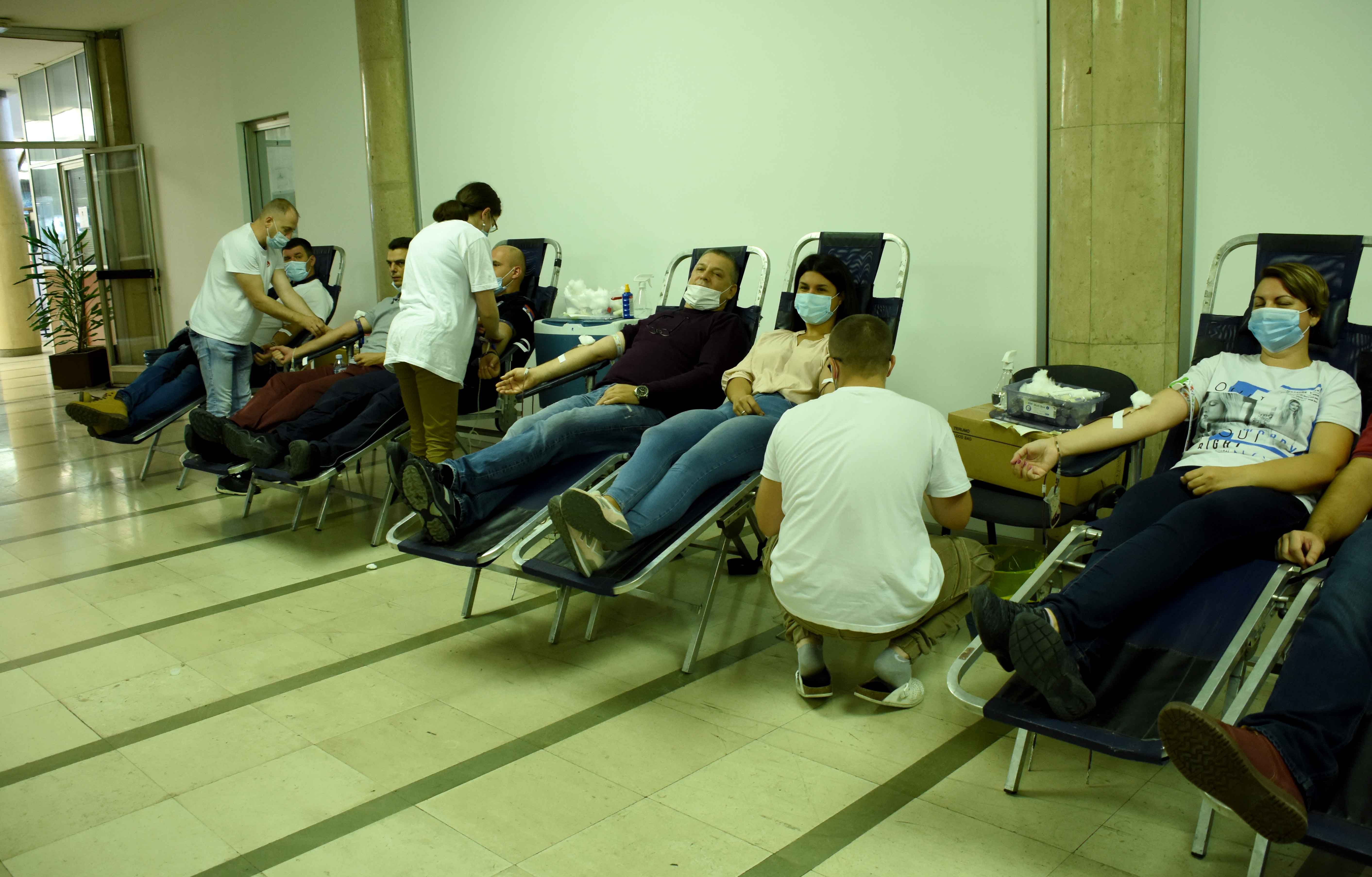 U akciji dobrovolјnog davanja krvi sakuplјene 153 jedinice