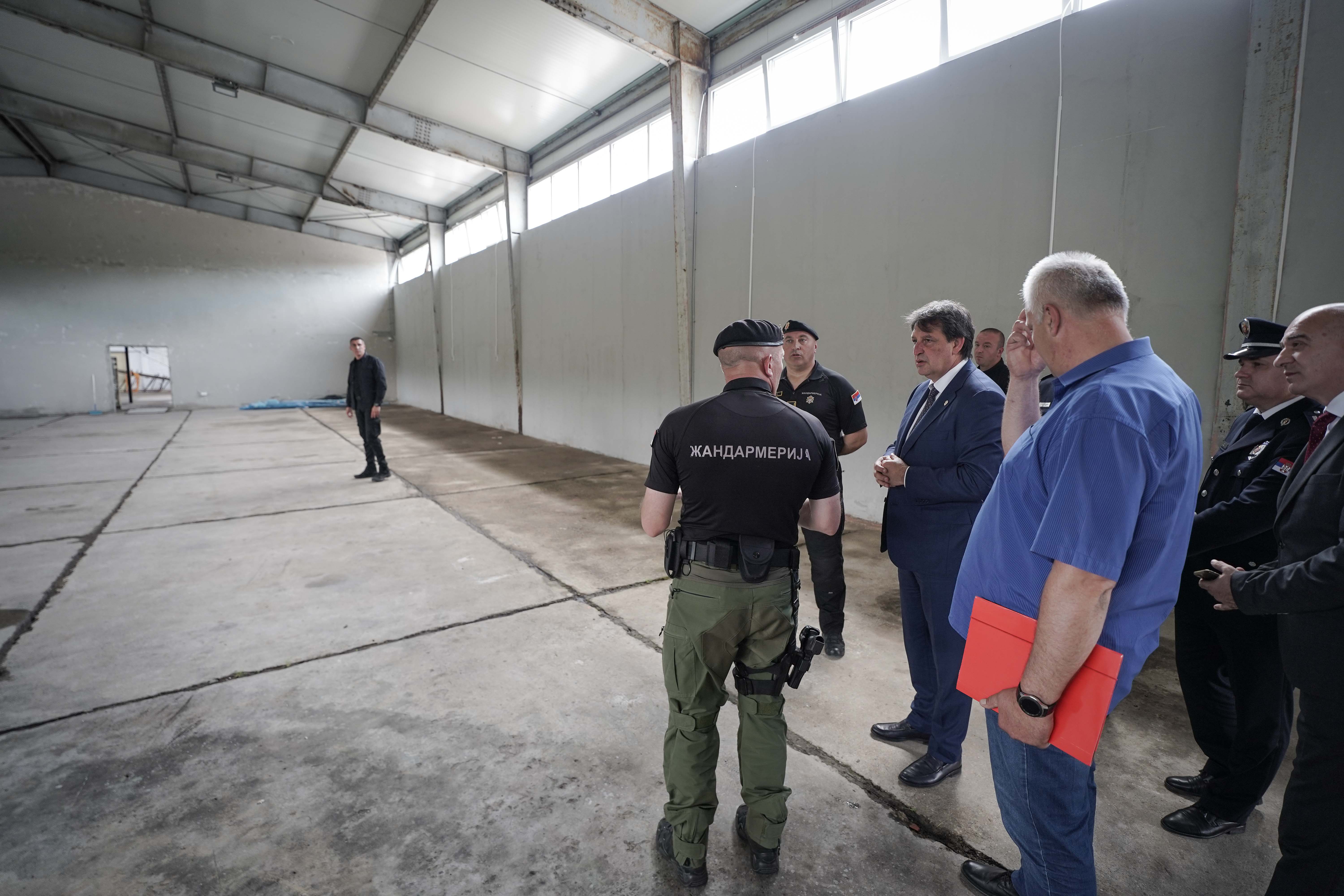 Министар унутрашњих послова Братислав Гашић посетио нишки Одред Жандармерије у Алексинцу