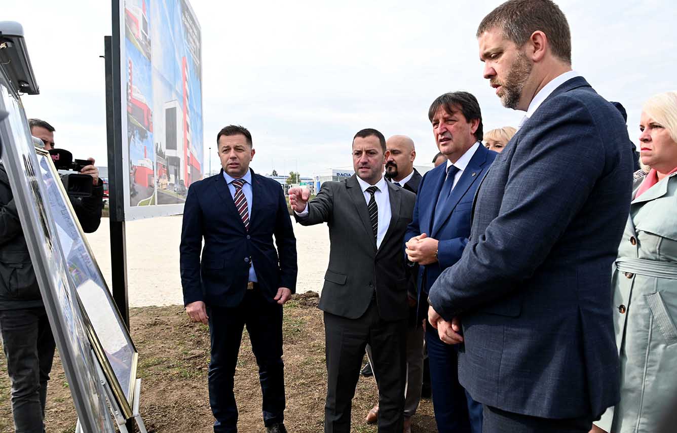 Положен камен темељац за нову зграду Управе за ванредне ситуације и Ватрогасно-спасилачке бригаде у Крагујевцу