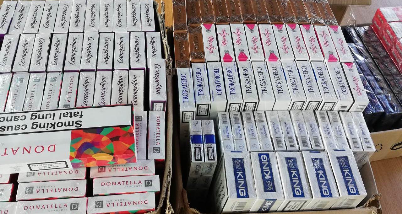 Zaplenjene cigarete i duvan u vrednosti oko pola miliona dinara