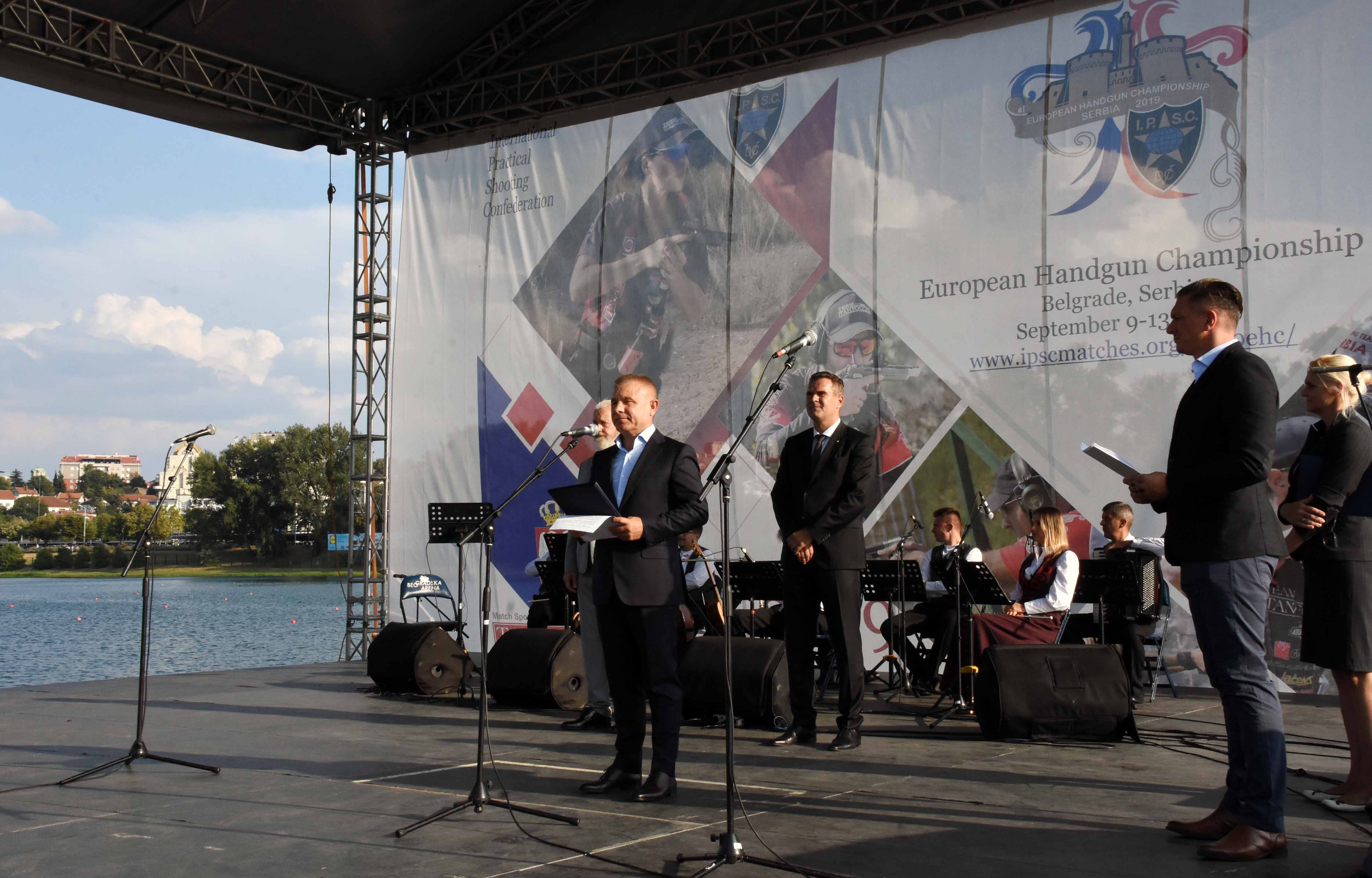 Državni sekretar Milosav Miličković otvorio  Evropsko prvenstvo u praktičnom strelјaštvu