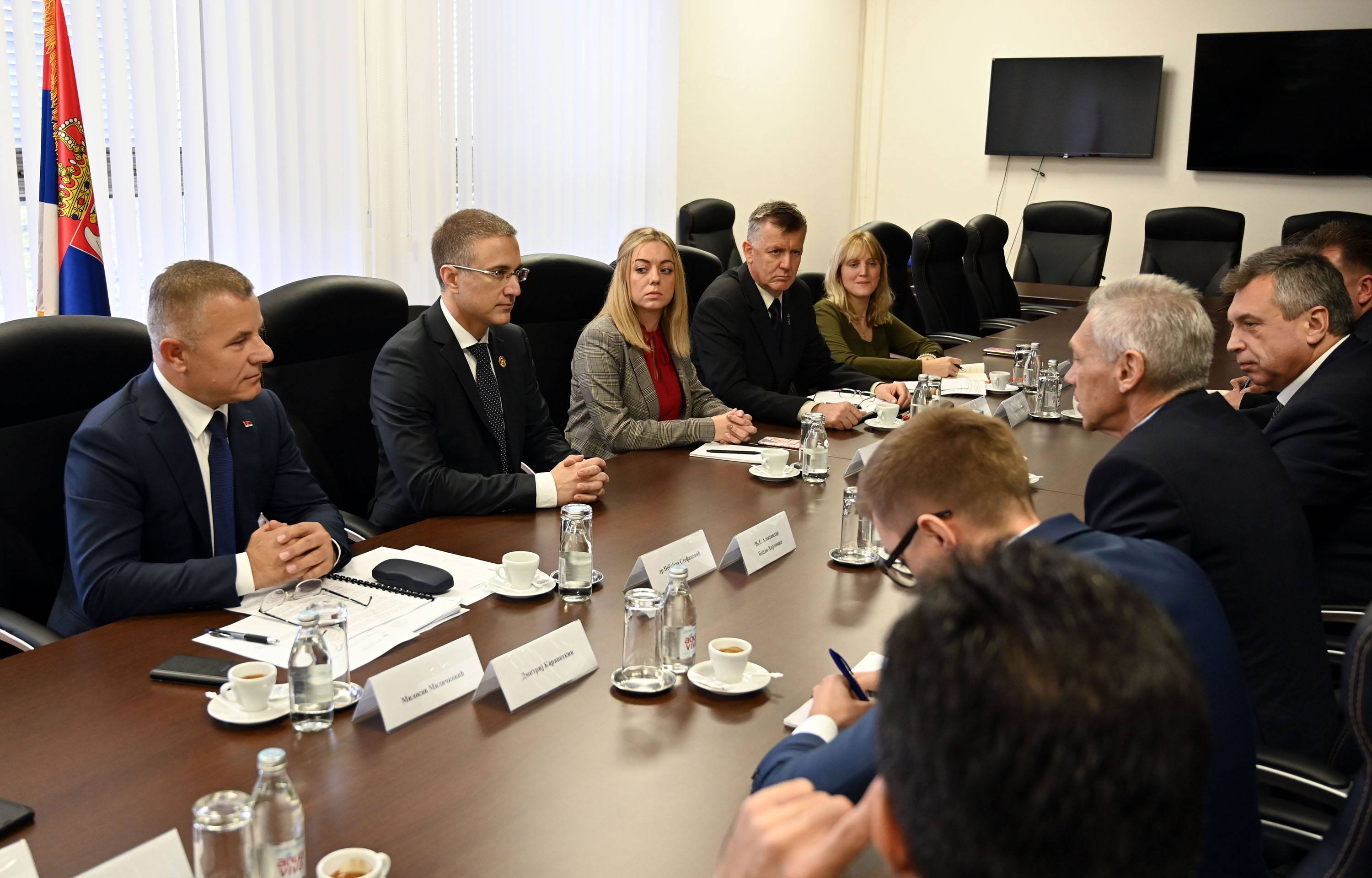 Стефановић и Боцан-Харченко разговарали о наставку сарадње двеју земаља у области ванредних ситуација