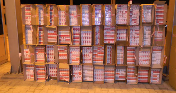 Заплењено 73.000 кутија цигарета 
