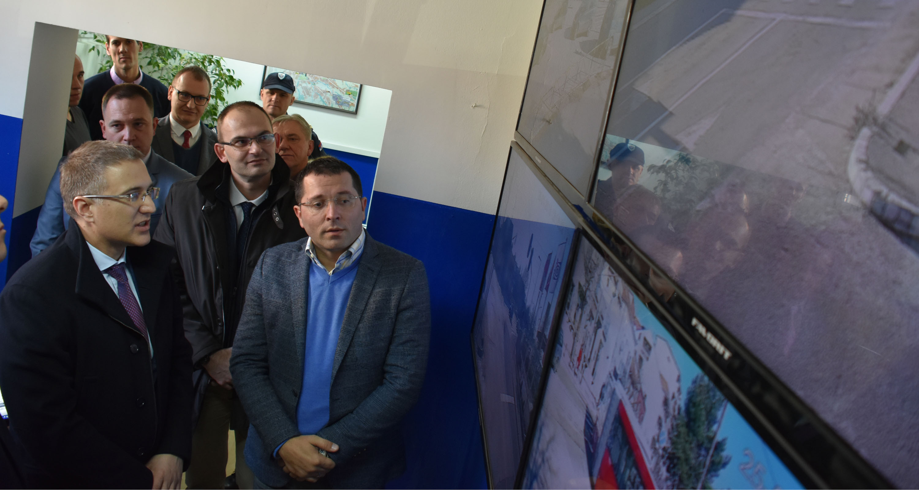 Стефановић: Нови систем видео надзора у ПС Лазаревац један од најмодернијих у Београду