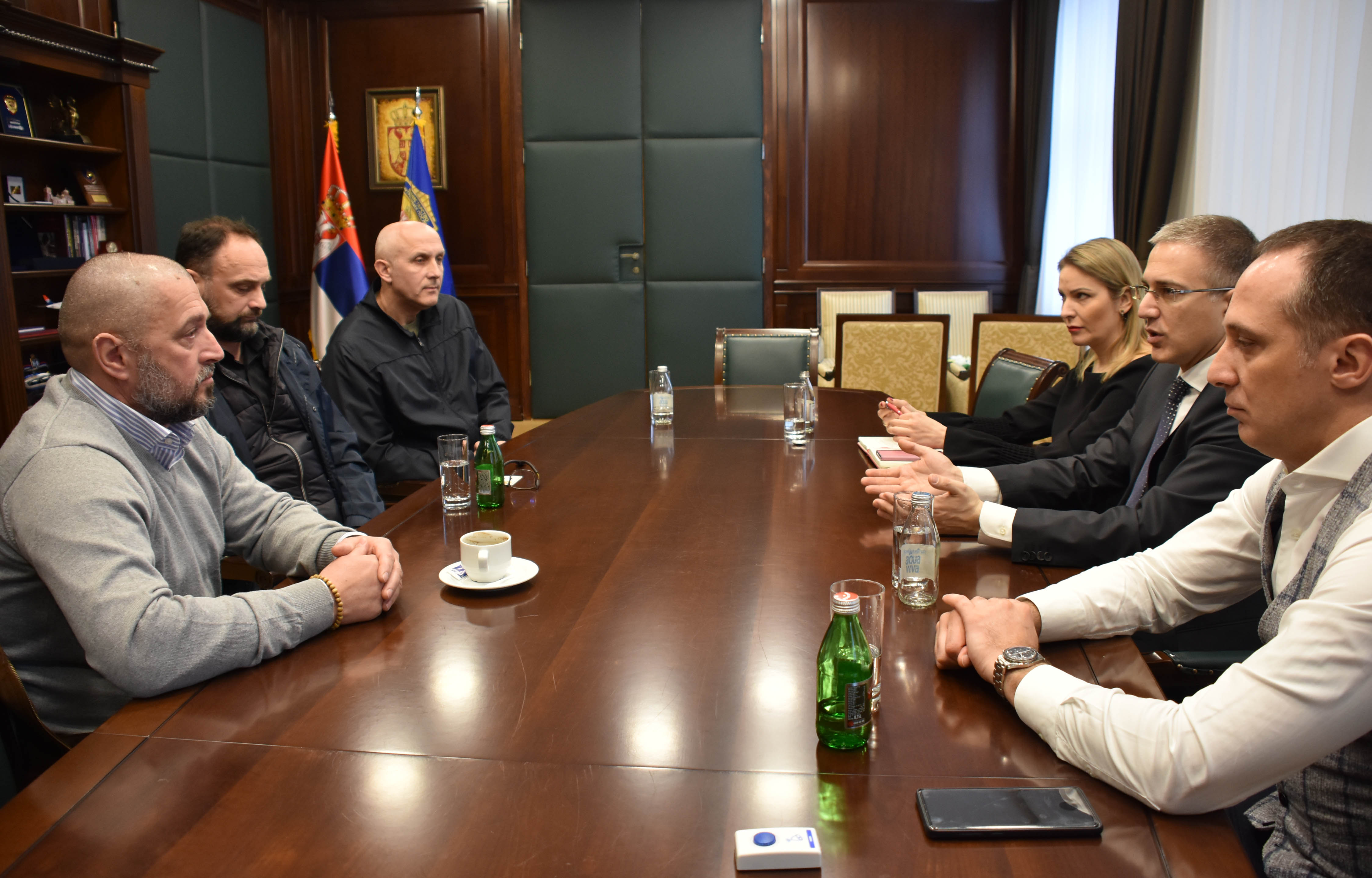 Ministar Stefanović razgovarao sa predstavnicima Asocijacije veterana