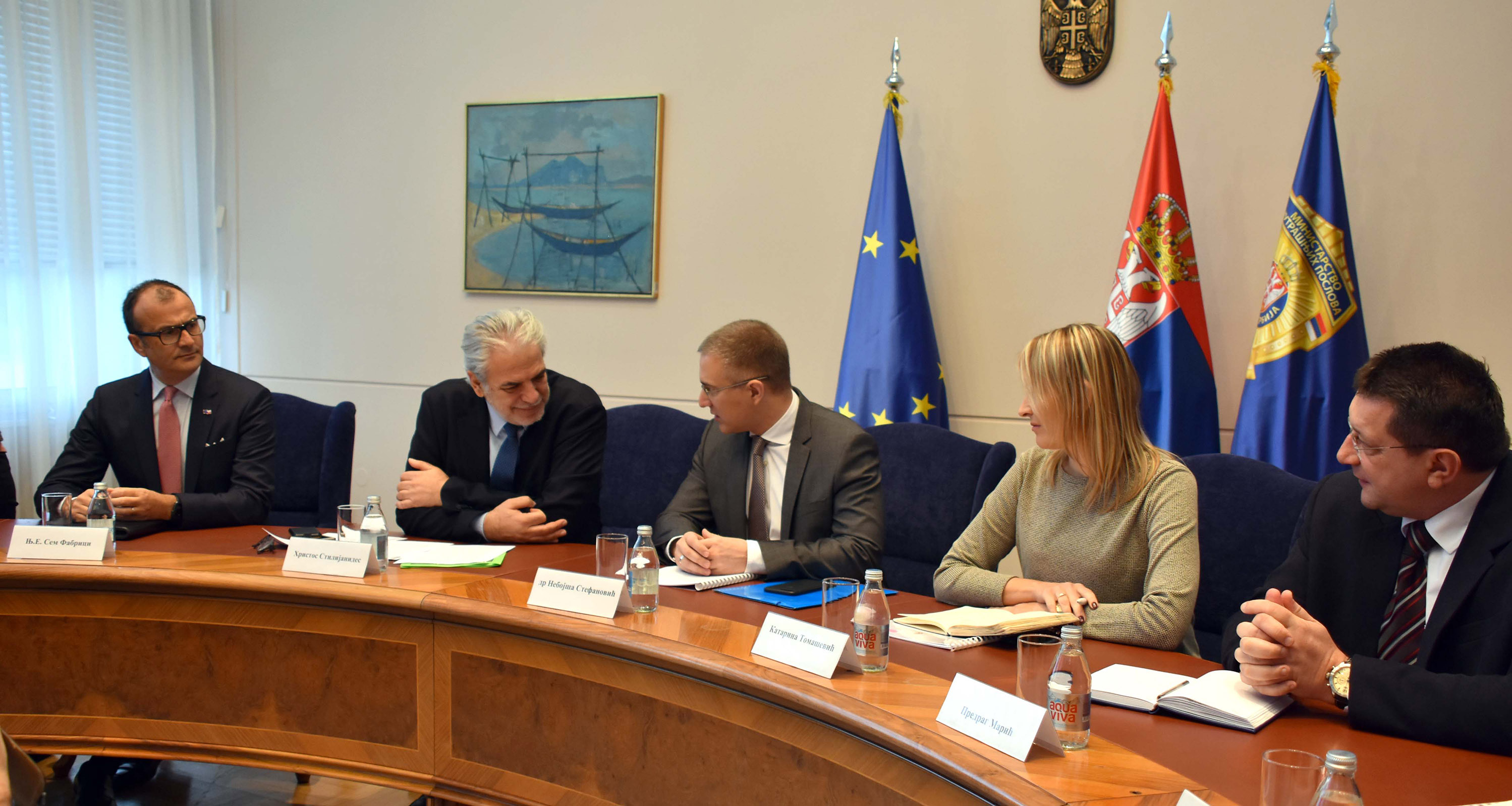 Stefanović i Stilijanides: Fondovi EU upotrebljeni za jačanje kapaciteta za upravljanje migracionom krizom