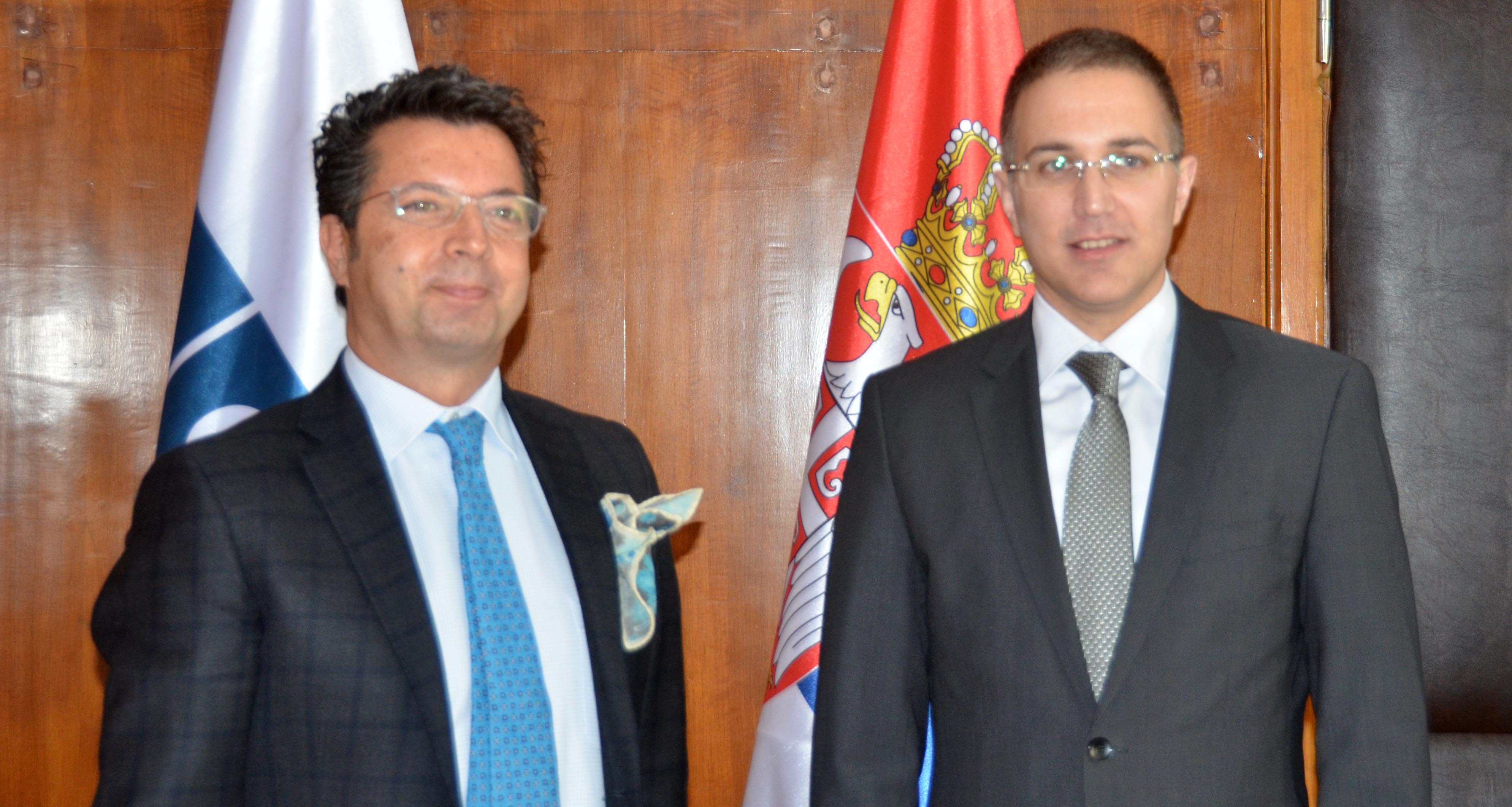 Stefanović i Oricio razgovarali o nastavku reformskih procesa