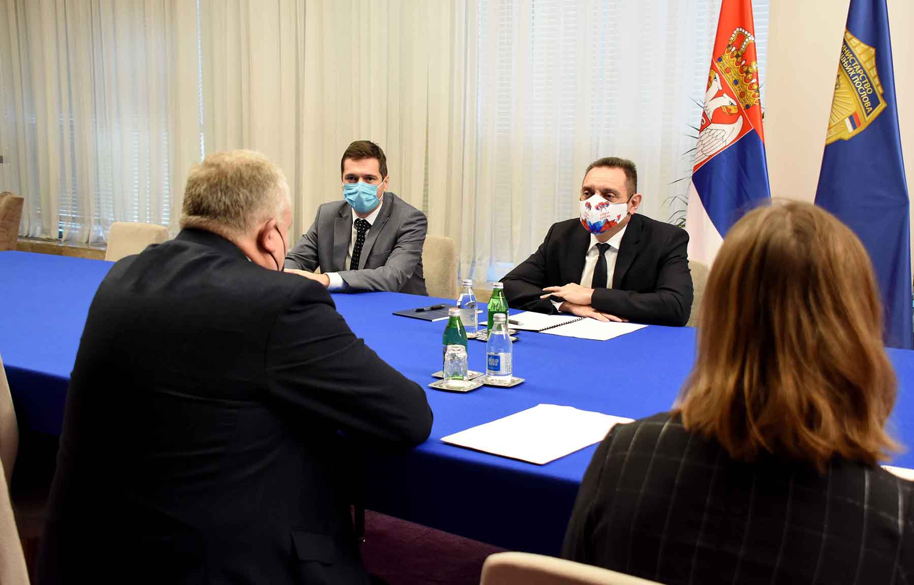 Министар Вулин и амбасадор Бриљов о наставку сарадње у области унутрашњих послова