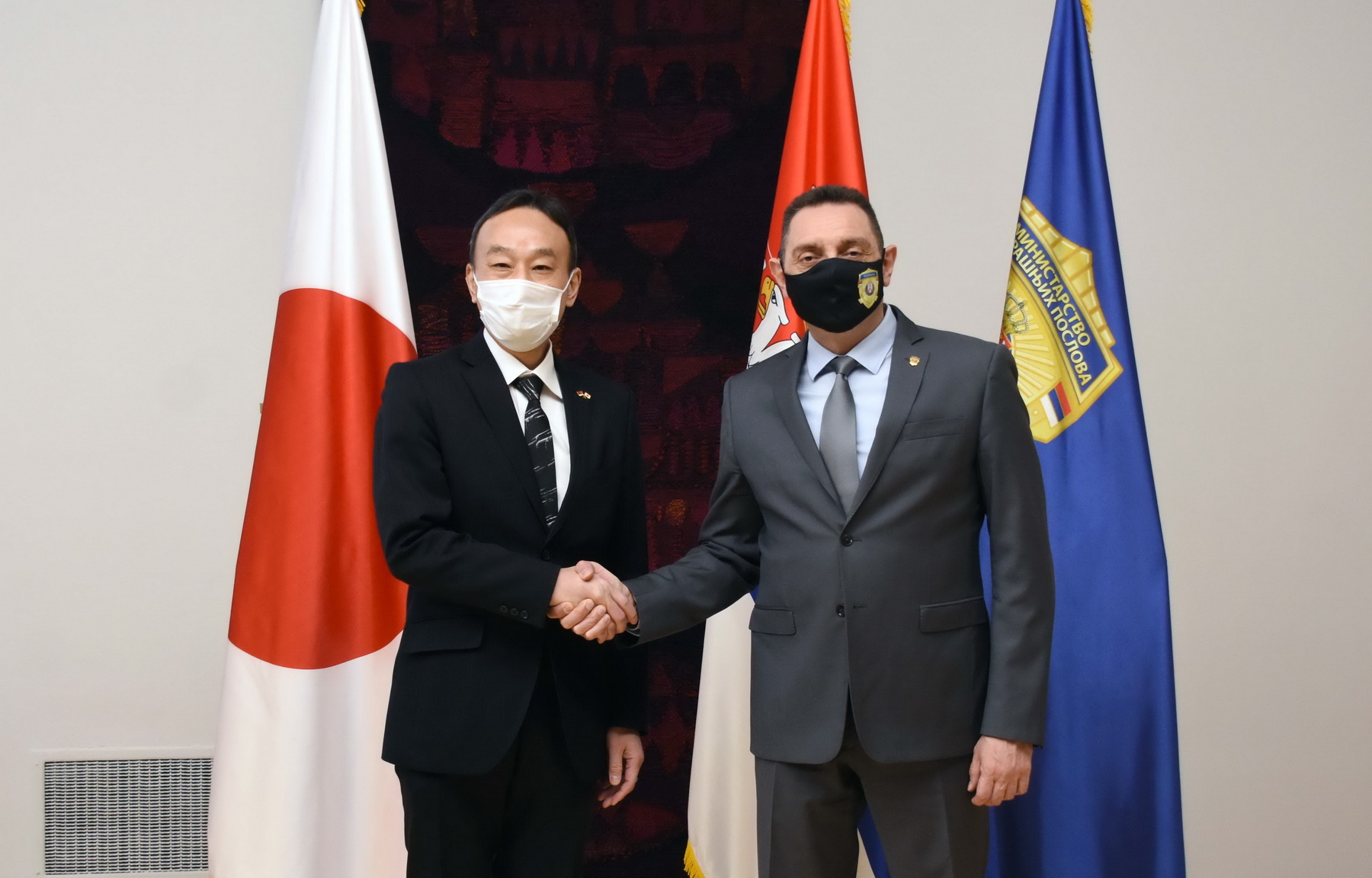 Министар Вулин и амбасадор Kацумата о унапређењу сарадње у области унутрашњих послова