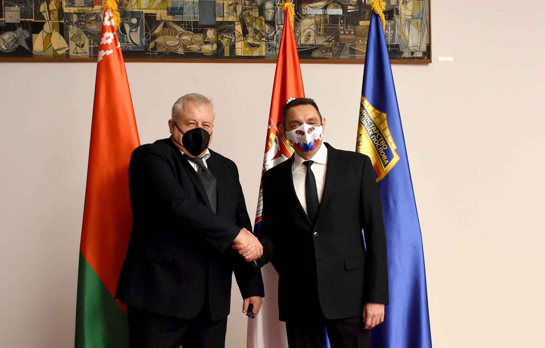 Ministar Vulin i ambasador Briljov o nastavku saradnje u oblasti unutrašnjih poslova