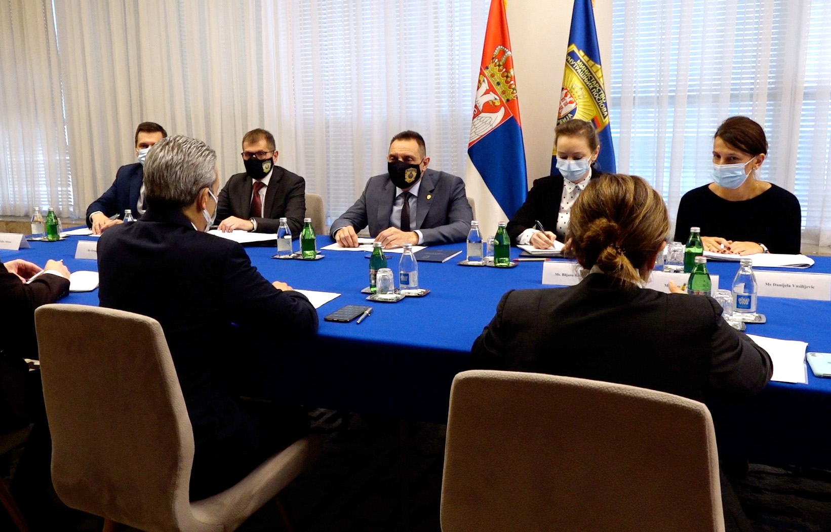 Ministar Vulin razgovarao je danas sa novoimenovanim ambasadorom Republike Turske u Beogradu Hamijem Aksojem
