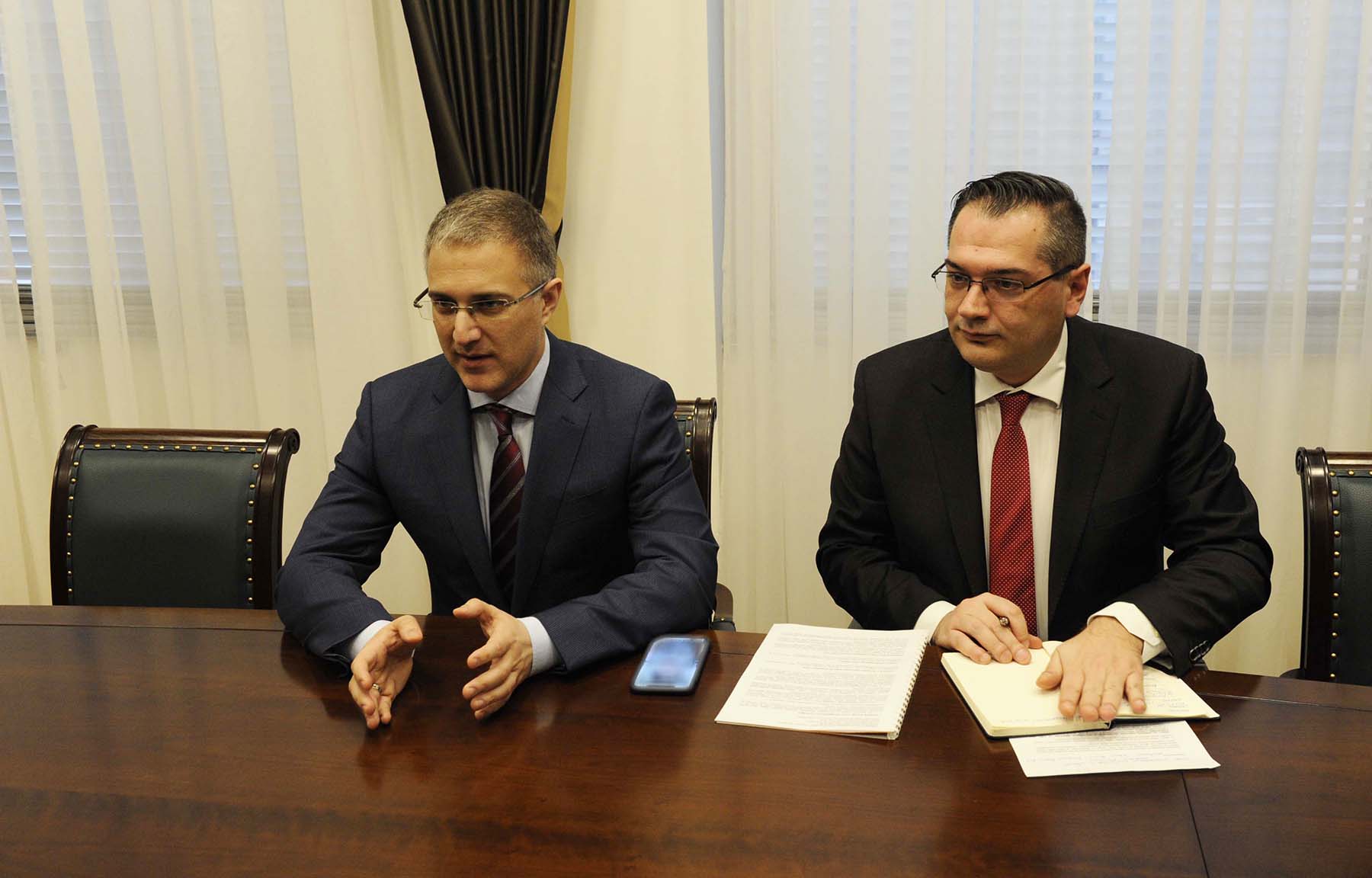 Stefanović i Skot razgovarali o ovogodišnjim planovima saradnje dve države u oblasti unutrašnjih poslova