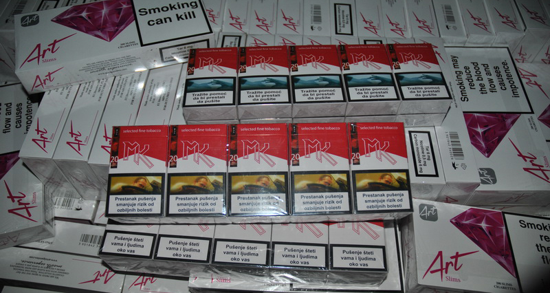U Novom Sadu zaplenjeno 69.396 paklica cigareta