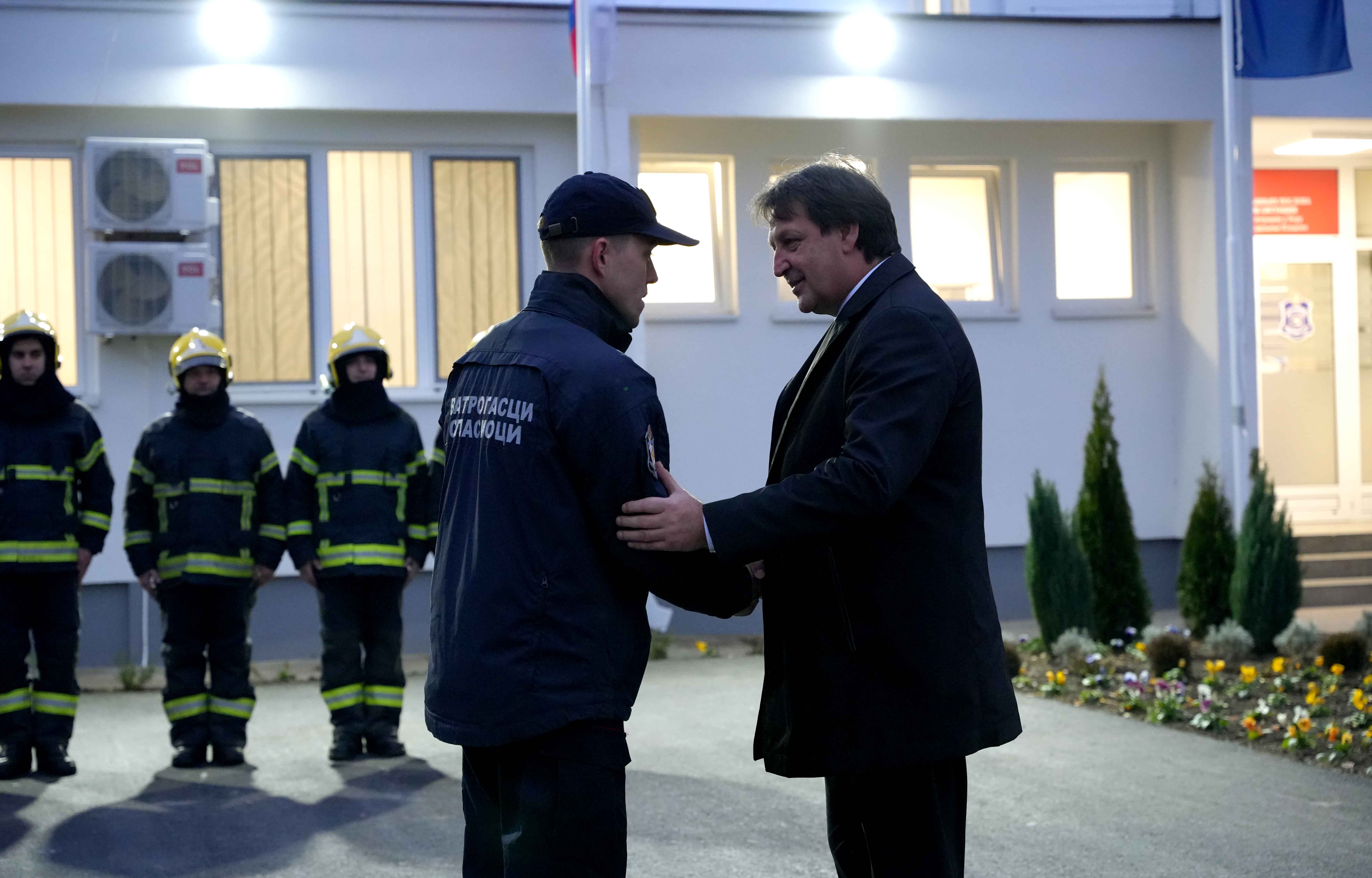 Cilј Ministarstva unutrašnjih poslova je da vatrogascima-spasiocima omogući najbolјe uslove za rad