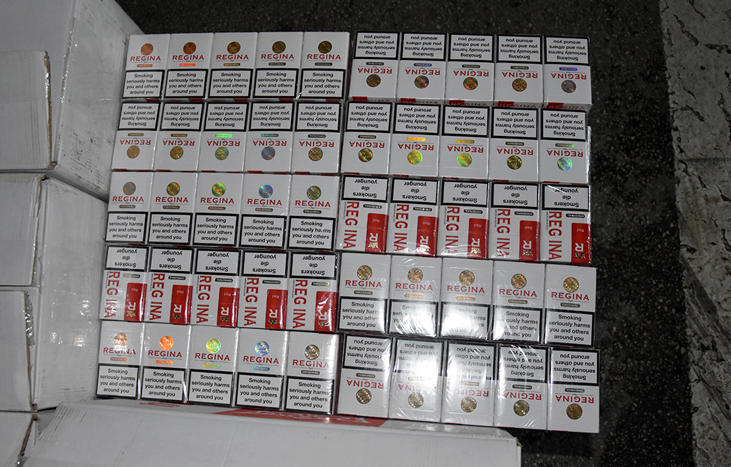 Заплењено 40.000 паклица цигарета