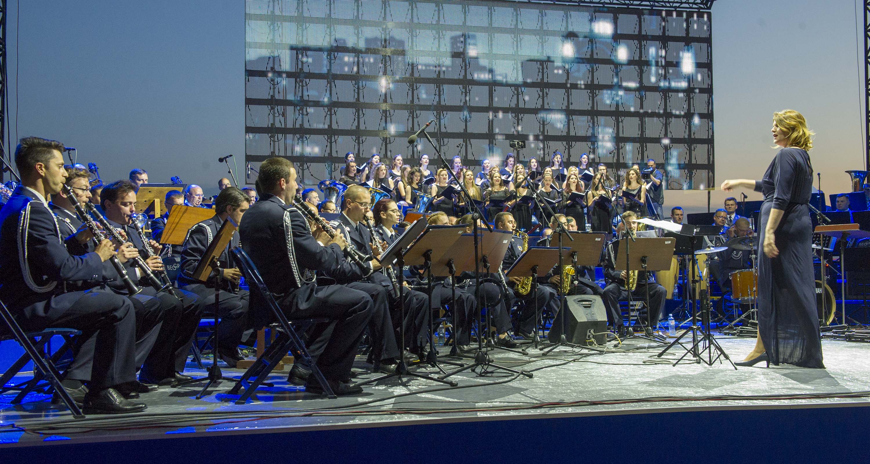 Обележавање Дана МУП-а завршено концертом на Калемегданској променади
