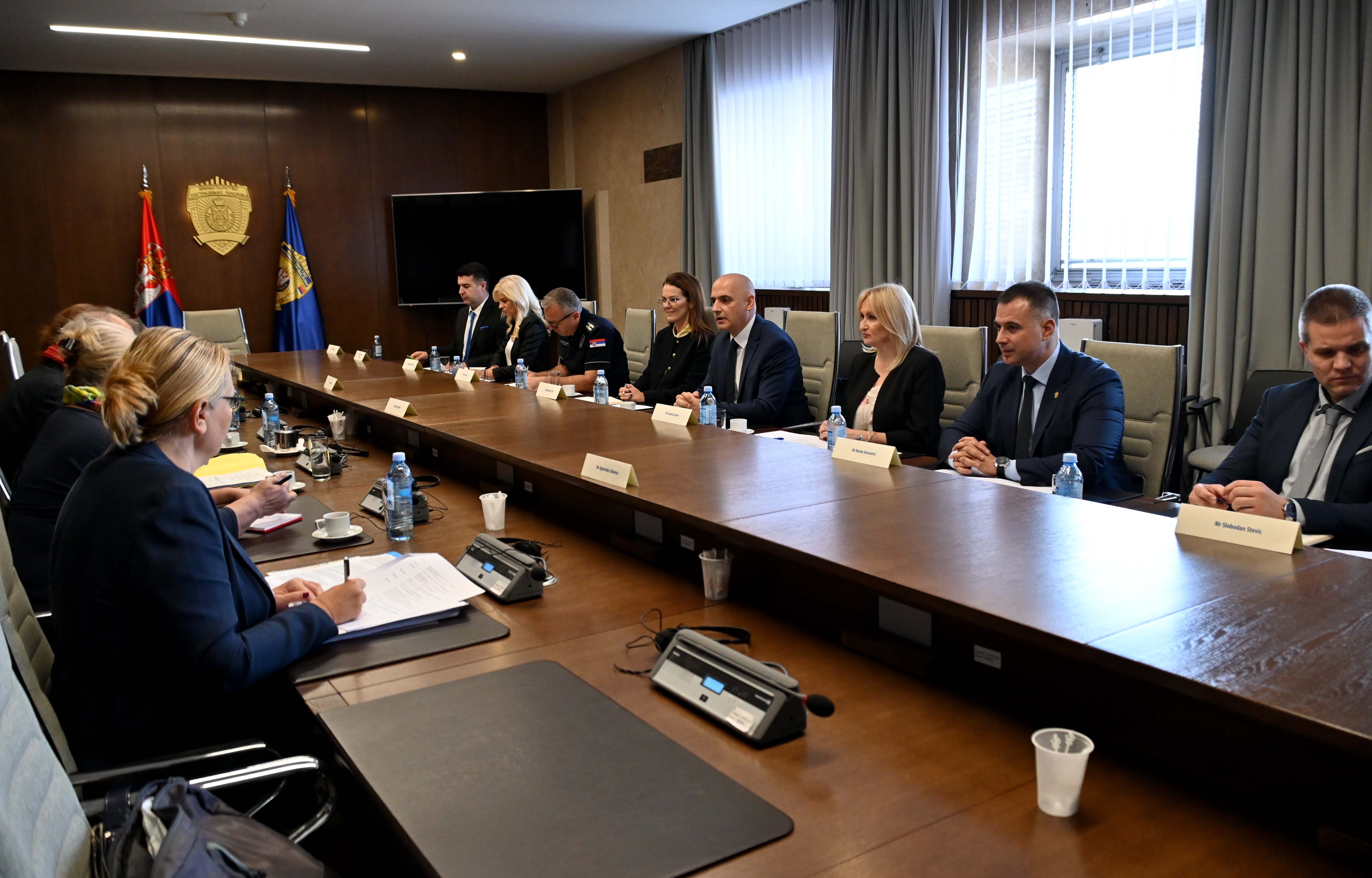Unapređenje saradnje Ministarstva unutrašnjih poslova sa Savetom Evrope