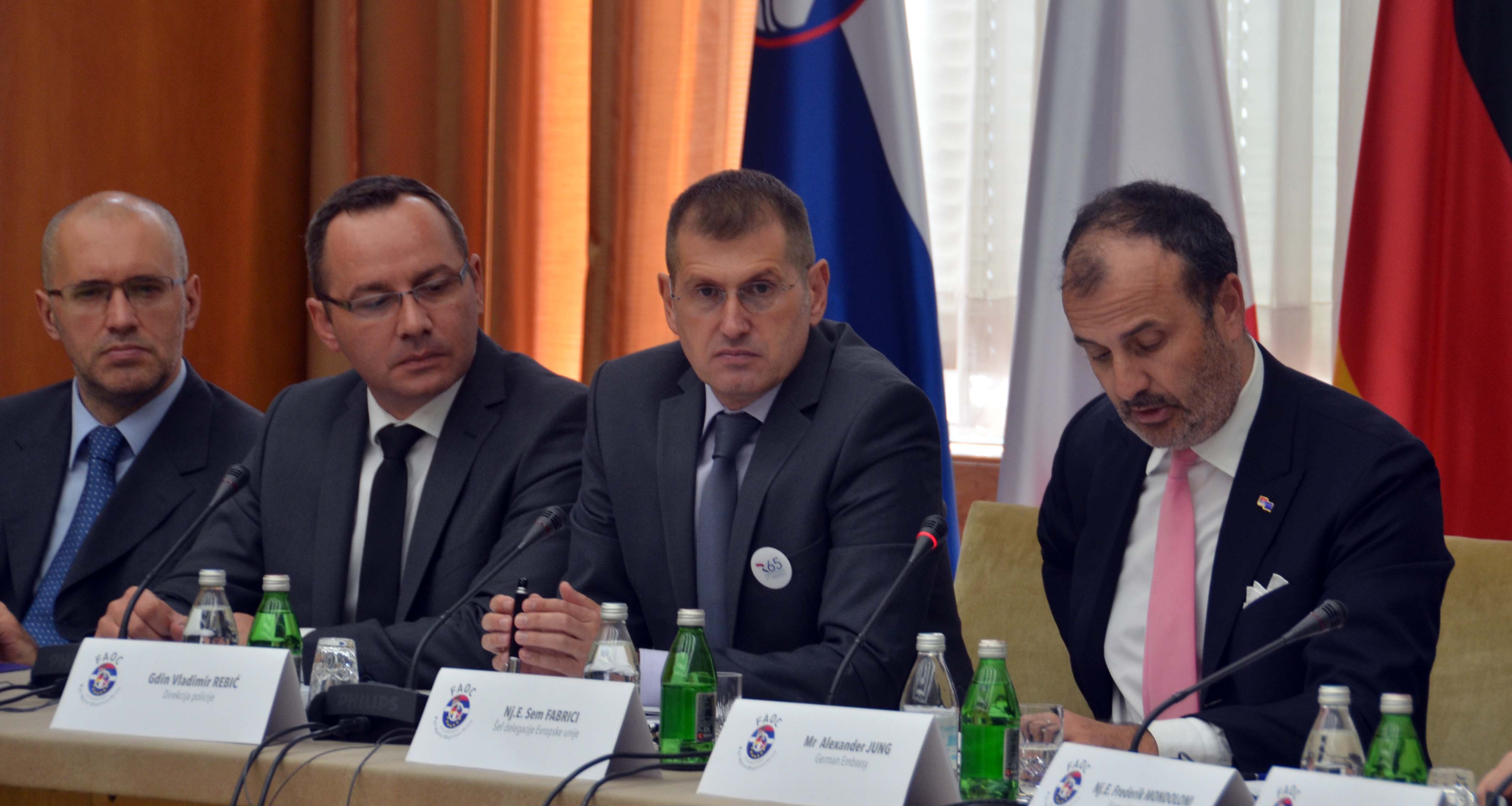Ребић: Србија je поуздан међународни партнер у борби против организованог криминала
