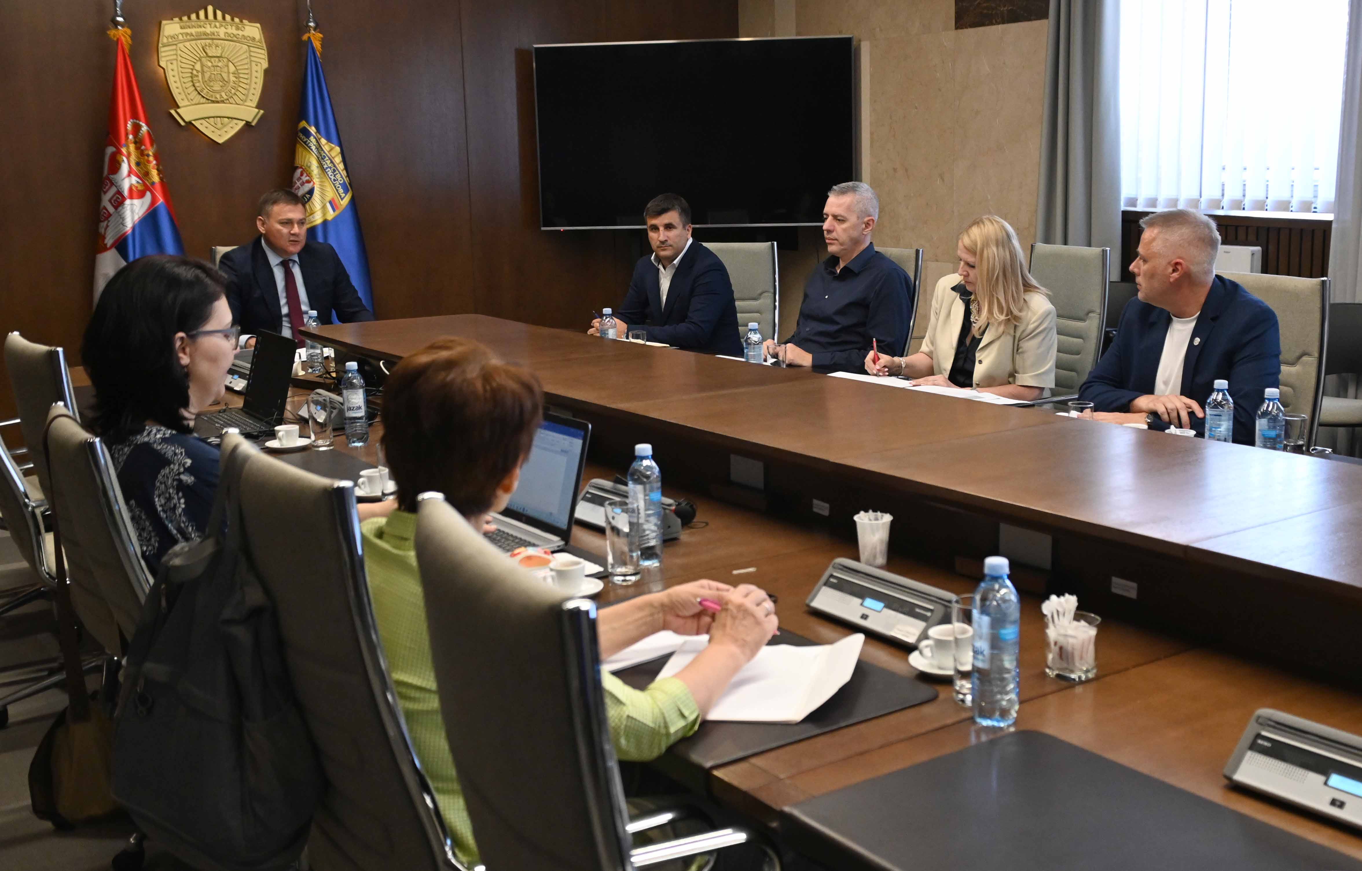 Састанак Тима за увођење Амбер алерт система у Републици Србији