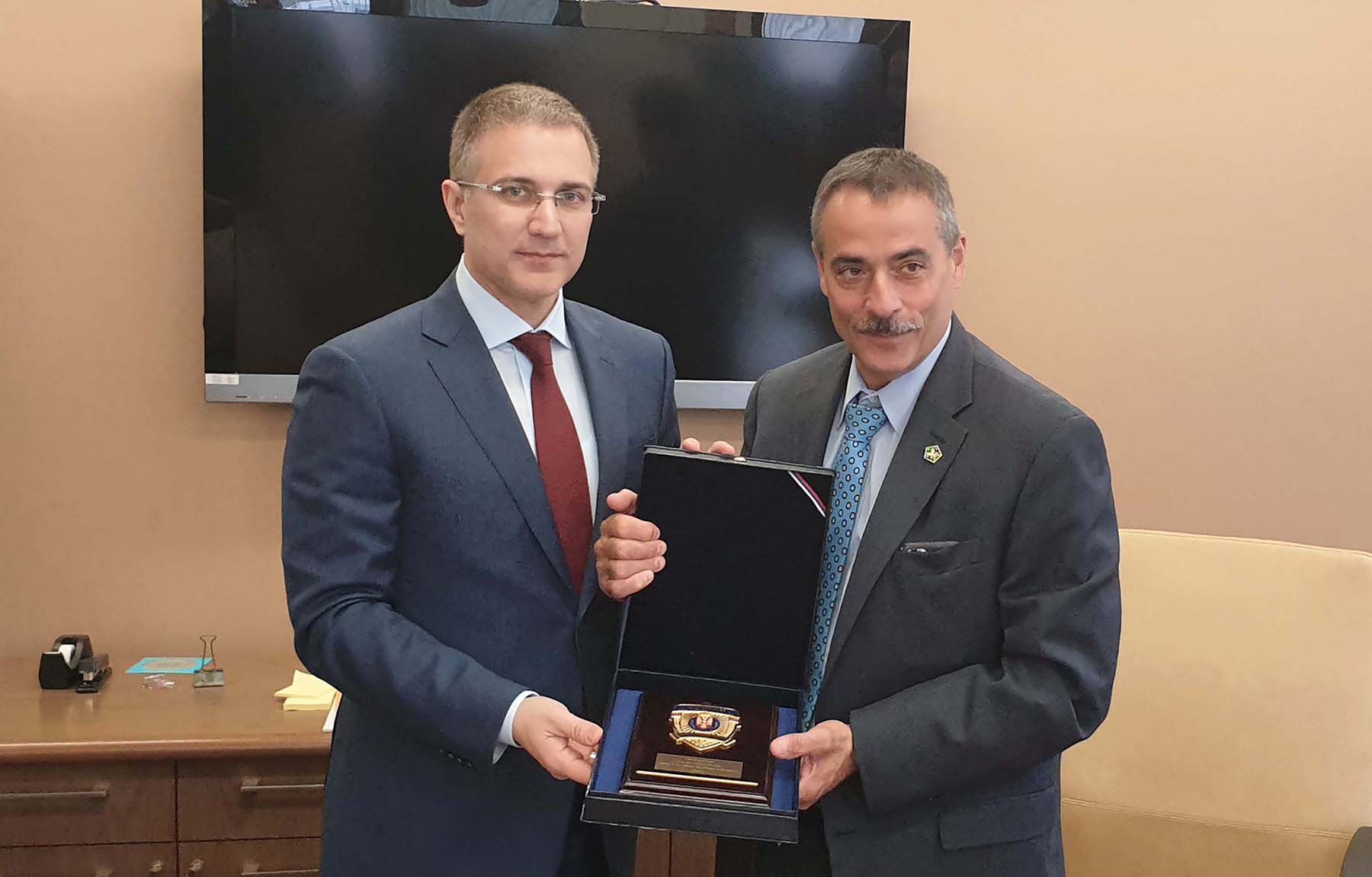 Ministar Stefanović se u Njujorku sastao sa Tomasom Galatijem, šefom obaveštajnog biroa policije grada Njujorka