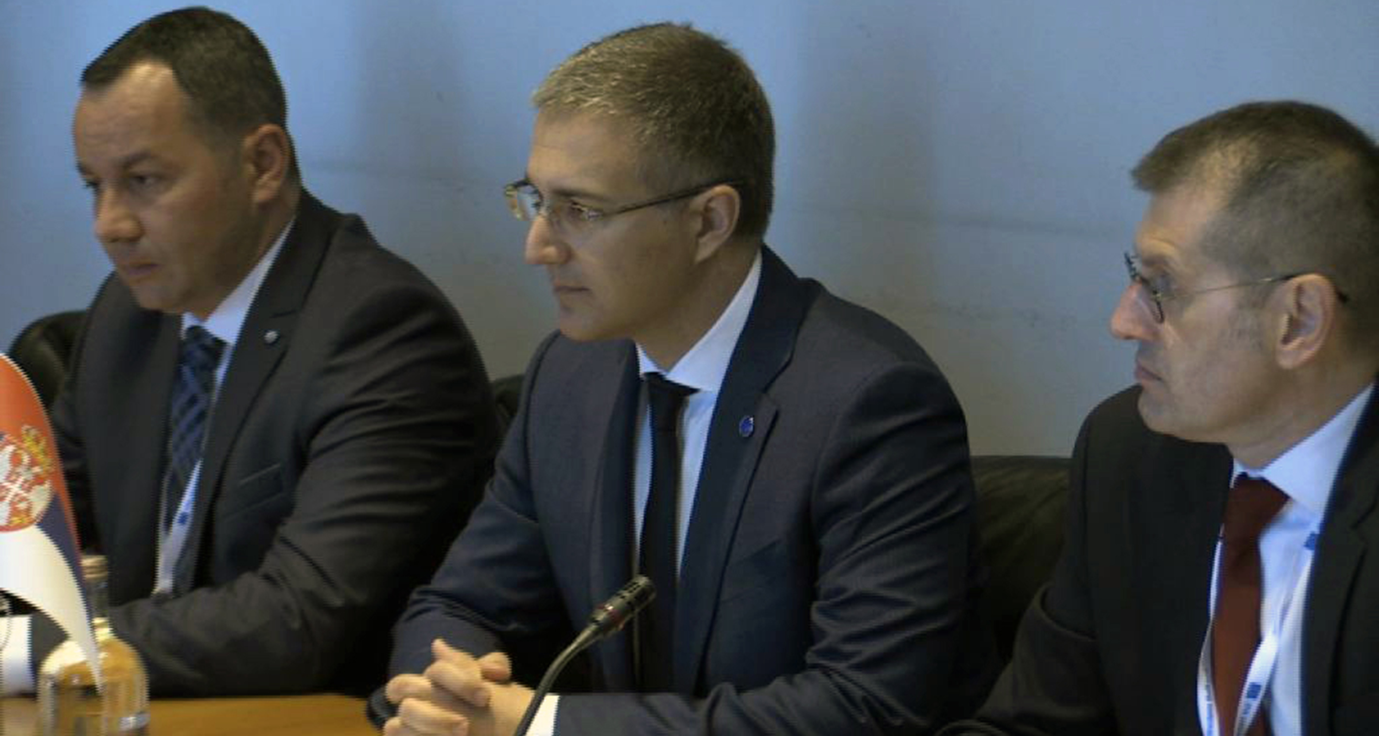 Stefanović i Miniti: Unapredićemo saradnju u borbi protiv organizovanog kriminala, terorizma i iregularnih migracija