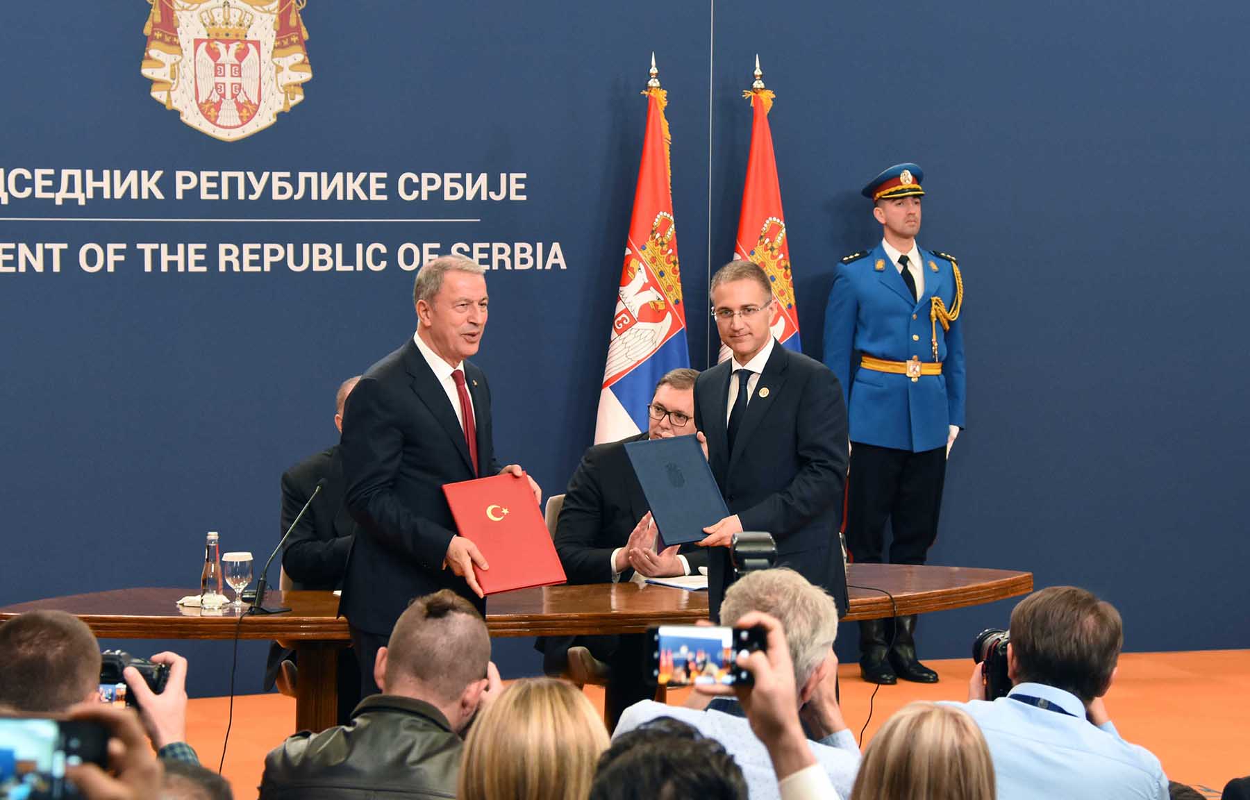 Ministar Stefanović potpisao je danas sa turskim ministrima sporazume kojima se jača saradnja Republike Srbije i Republike Turske