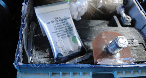 Dva kilograma heroina pronađeno u akumulatoru automobilana GP Gradina
