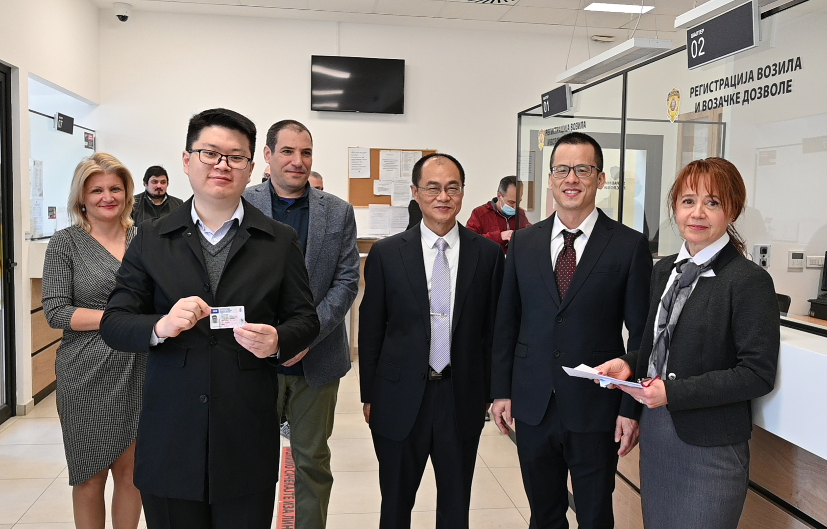 Прва замена кинеске возачке дозволе за српску, по основу Споразума о међусобном признању и замени возачких дозвола