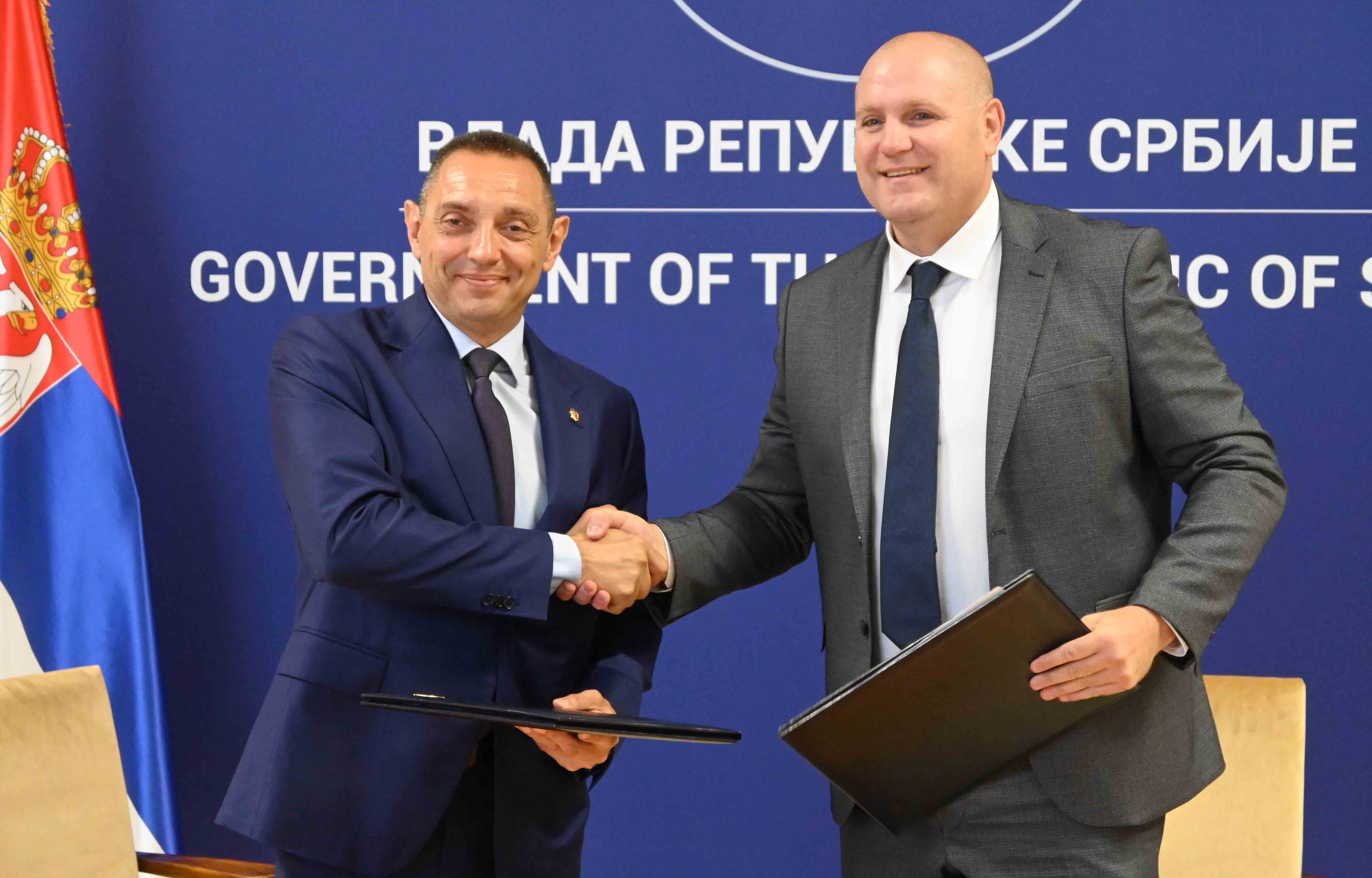 Ministar Aleksandar Vulin potpisao je sporazume o saradnji sa predstavnicima sportskih saveza